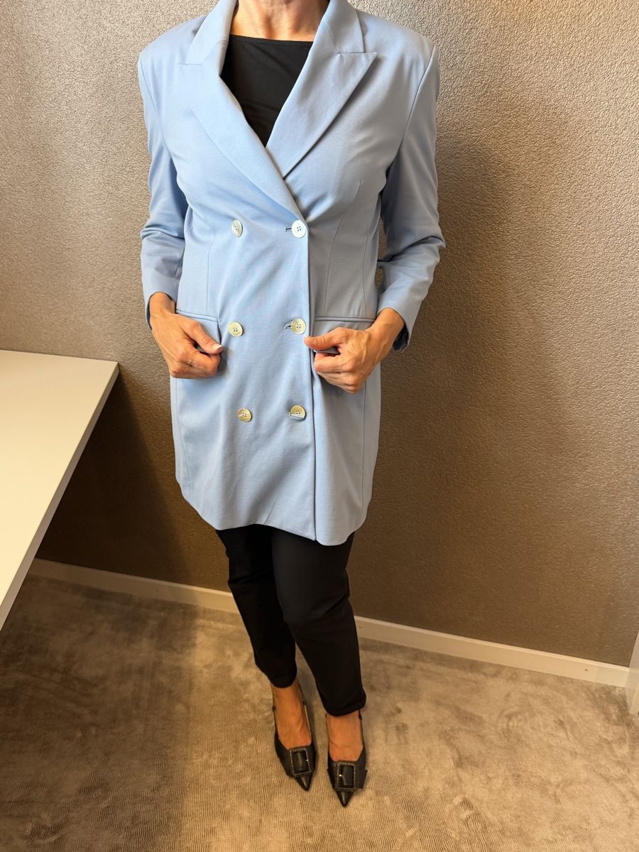 Giacche: Seventy Blazer hellblau Doppelreiher Gr 40 – Usato da Zuzwil SG venduto da regula_h 2
