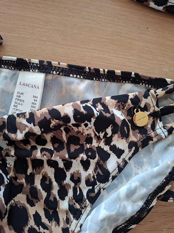 Lascana Costumi da bagno & Bikini: Lascana Bikini 34A neuwertig Leo – Nuovo (secondo la descrizione) da Flurlingen venduto da Atea8 1