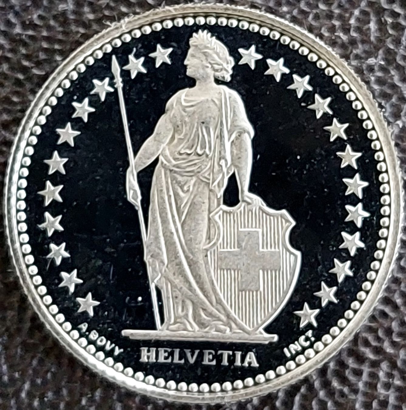 Alle Münzen: 50 Rappen 1987 stgl. / aus Münzsatz – Neu (gemäss Beschreibung) aus Arch von coinsandmore 1