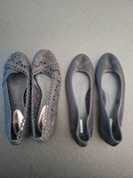 Zwei Paar Graceland Ballerinas schwarz Grösse 42 neu
