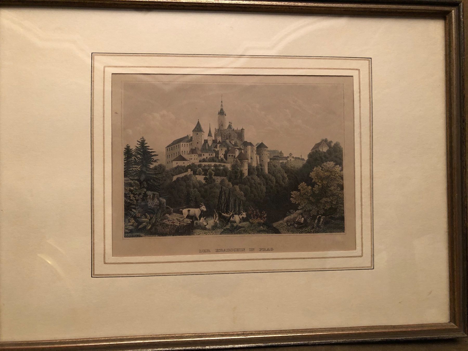 Foto & Immagini: DER HRADSCHIN in PRAG. FARBLITHOGRAPHIE. – Usato da Wald ZH venduto da mlnt 1