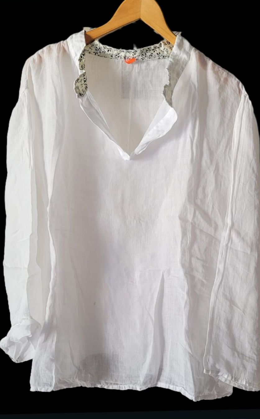 Hugo Boss Camicette: Luftige BOSS Orange Bluse, Leinengemisch M – Usato da Rüti ZH venduto da Kathleen