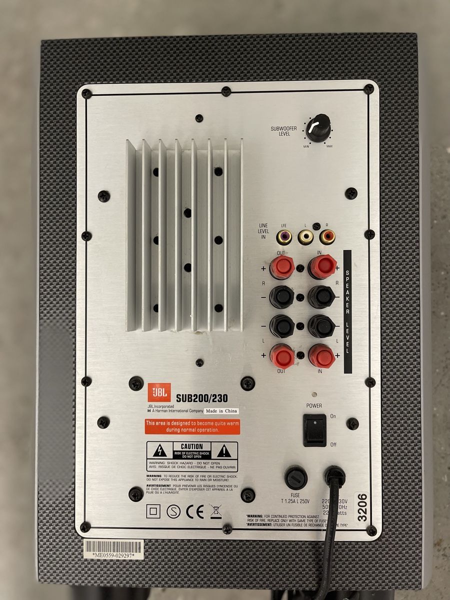 JBL Heimkino: JBL Subwoofer used – Gebraucht aus Genève von DEBARR.AS 4