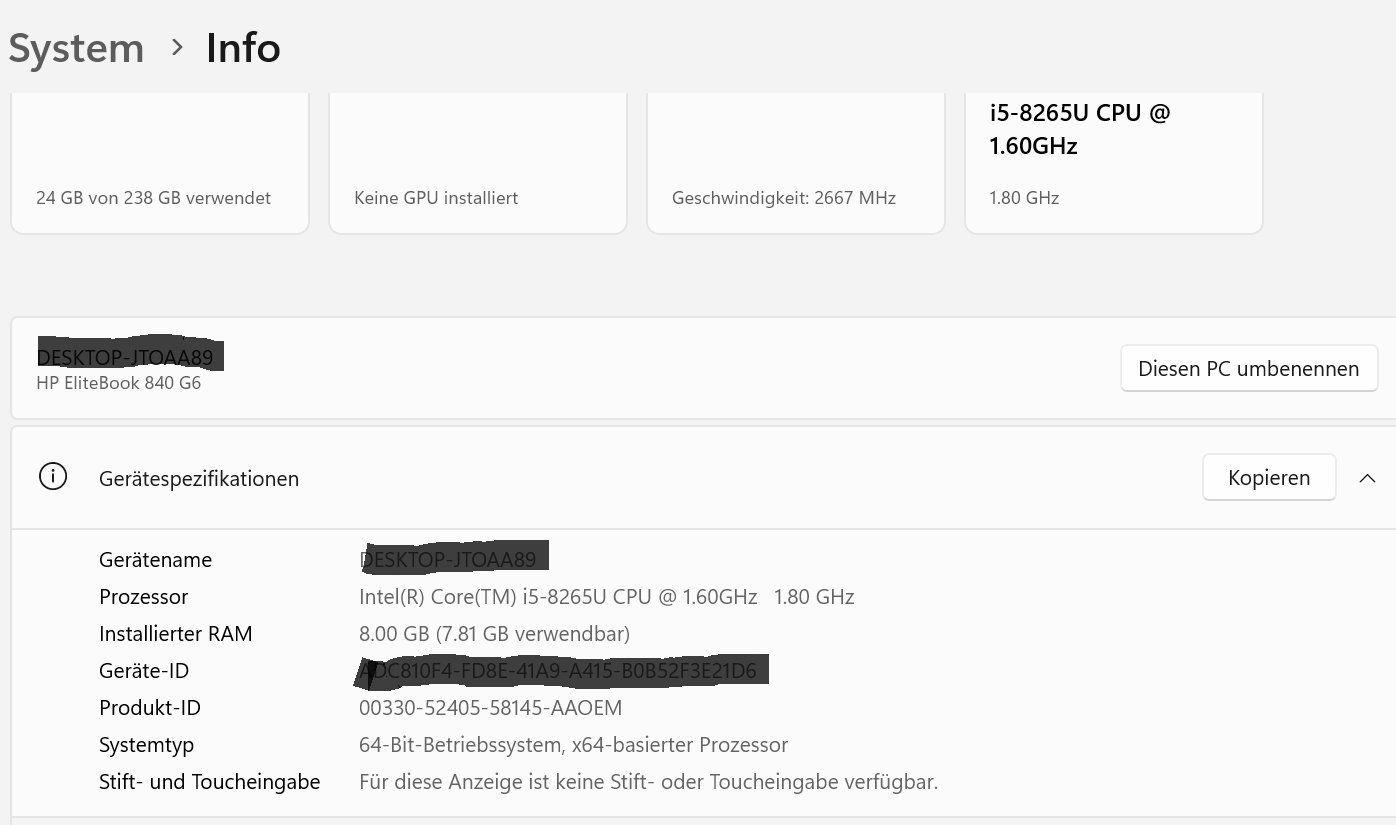 Hewlett Packard Notebook: HP Elitebook 840 G6 – Usato da Wald ZH venduto da Pada94 6