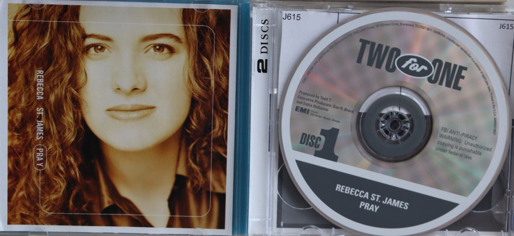 CD: Rebecca St. James – Two For One – Usato da Luzern venduto da CONTENTI 1