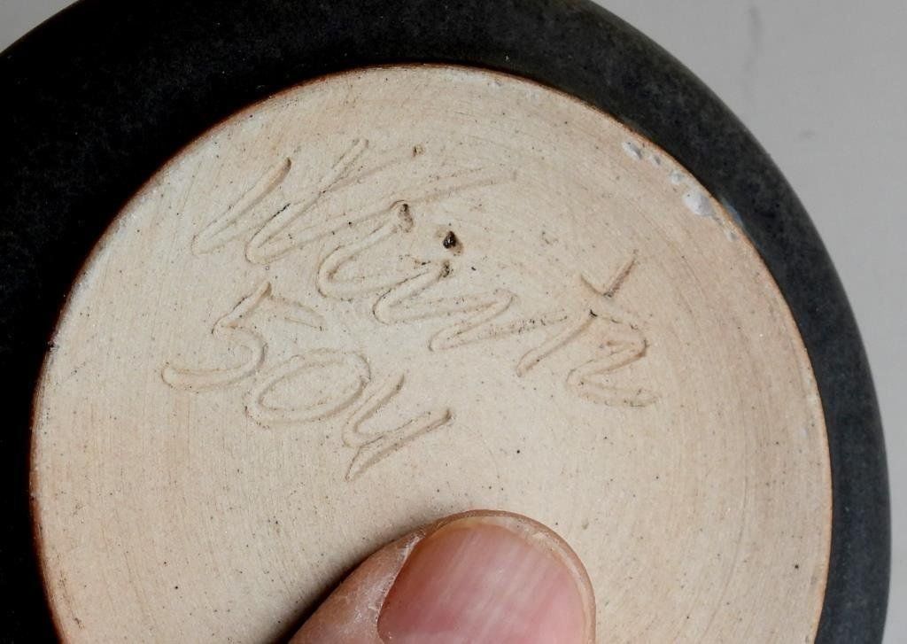 Portacandele: Original Würtz-Keramik-Kerzenständer. – Usato da Bürglen venduto da holarctic 1
