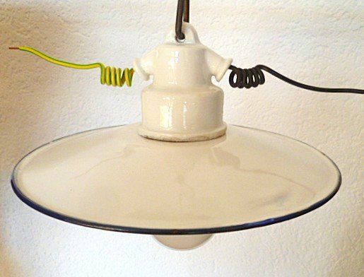 Lustres & lampes de plafonds: Antike Hof- Keller- Stall- Zimmer-Lampe – D'occasion à Effretikon par Heimstudio 1