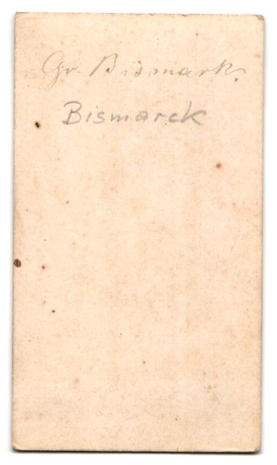 Fotografie & Manifesti: Fotografie Portrait Otto von Bismarck, e – Usato da Berlin venduto da bartko-reher 1