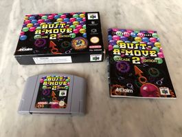 BUST A MOVE 2 SPIEL FÜR NINTENDO 64 IN ORIGINALSCHACHTEL