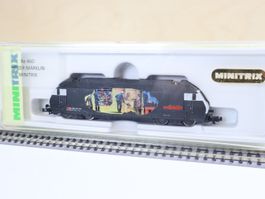 Minitrix SBB Re 460 "Heizer" E-Lok 12687 - Digital NP: 380.-