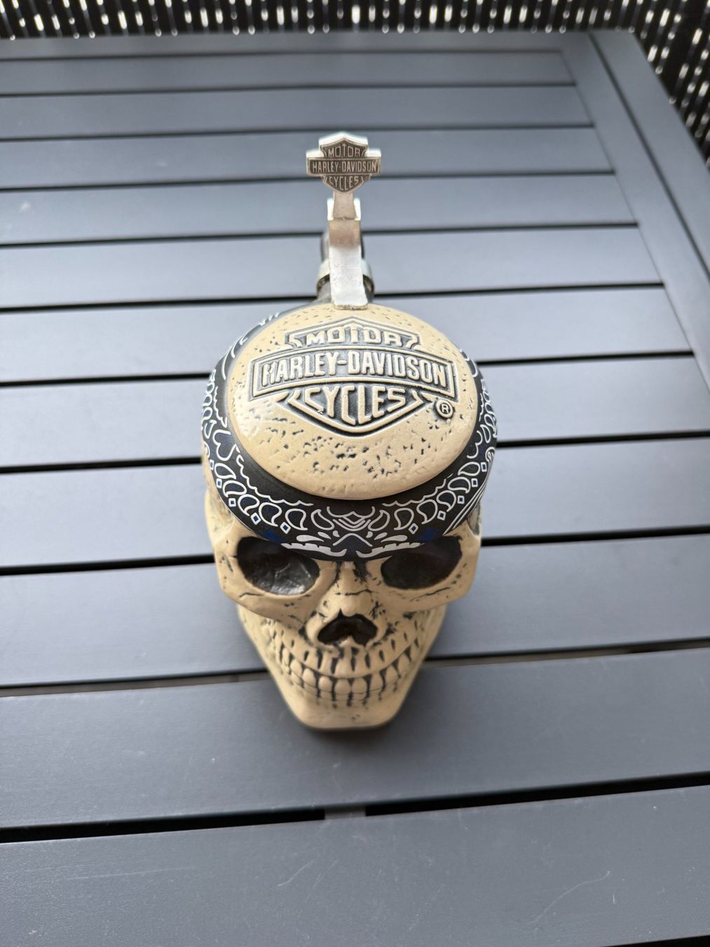 Harley-Davidson Tassen: Harley Davidson Trinkbecher mit Deckel – Gebraucht aus Berg TG von rei_22z6