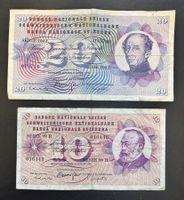 10 & 20 Franken Banknoten