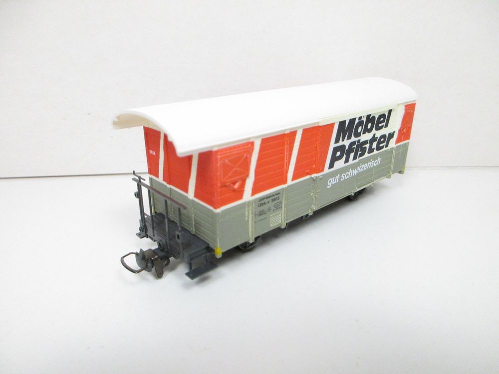 Bemo Modelleisenbahnen: Bemo H0m 2283 122 RhB Güterwagen MÖBEL PFISTER – Neu und originalverpackt aus Olten von Heinrich875 4