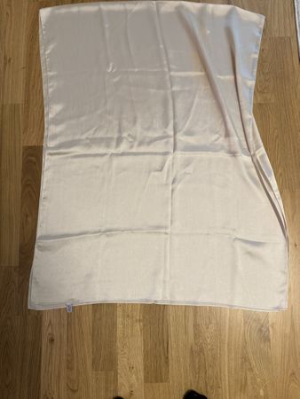 Elegante Chiffon Schal, Farbe Ecru, Top Zustand!