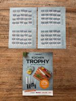 Coop Trophy Sammelkarte, 4 volle Karten. 80 Märkli.