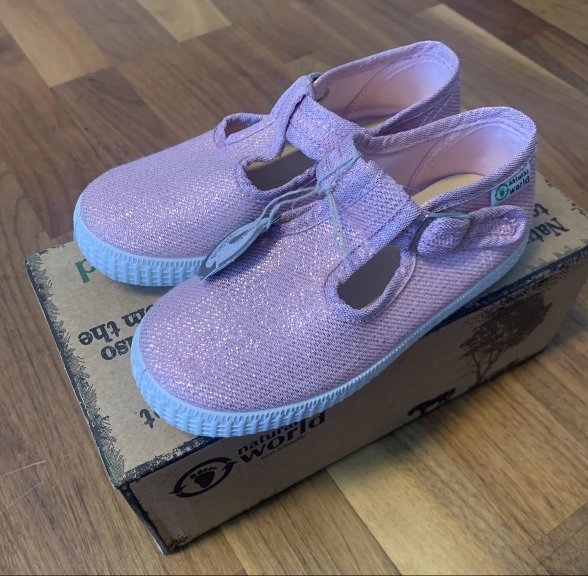 Scarpe per ragazze: Halbschuhe von natural World Gr. 27 – Usato da Binz venduto da denise014 3