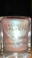 holographischer Nagellack (hellblau–rosa)