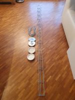 Teleskop Blumenstange 240cm hoch mit 11 Schalen flexibel