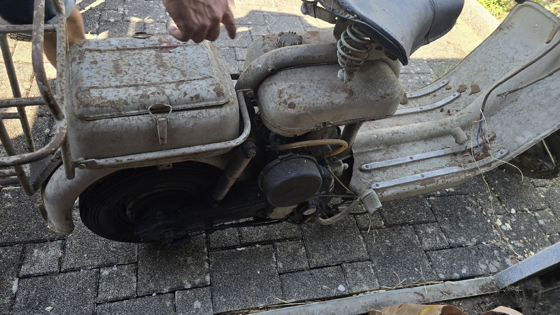 Lambretta Scooter: Lambretta 150D ab platz – Difettoso da Niederwangen BE venduto da Zimmo72 3