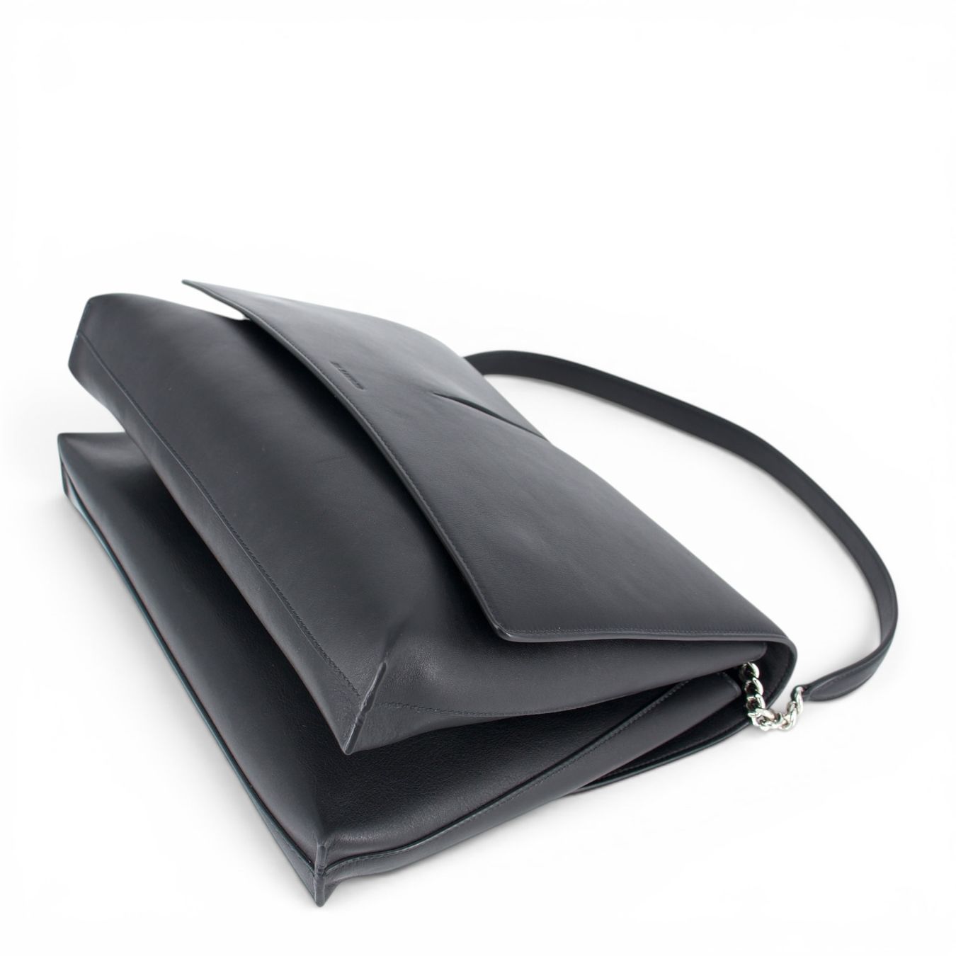 Jil Sander Taschen für Damen: Jil Sander Medium View Schultertasche schwarz – Gebraucht aus Binningen von Designerlabels 7