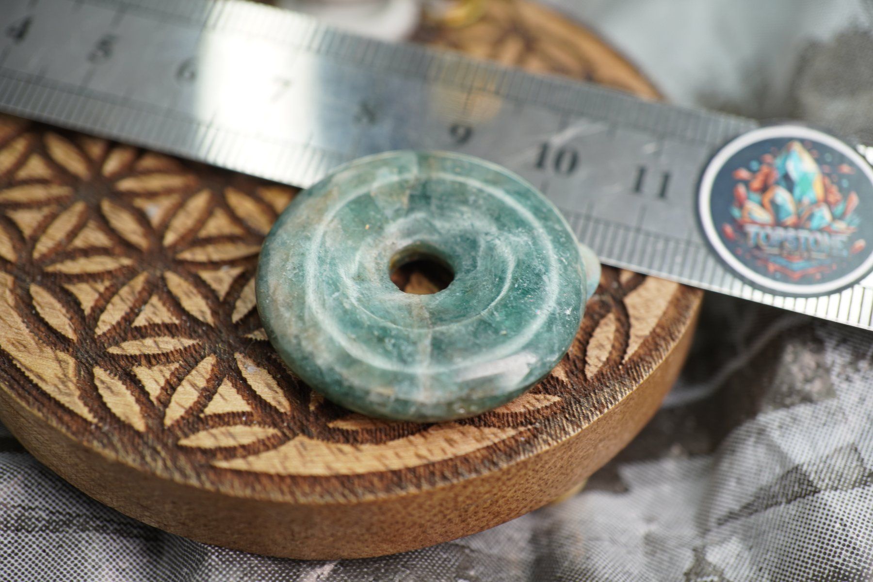 Minerali & Pietre curative: Apatit   ca30mm     Top  Pi Scheibe – Nuovo e nell'imballaggio originale da Eschenbach SG venduto da topstone 3