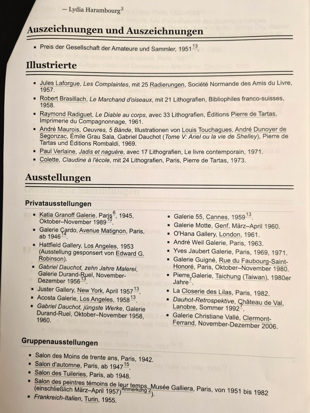 Dipinti: Grossartiges Gemälde von Gabriel Dauchot 1927 – Usato da Rotkreuz venduto da Dobermann5 8