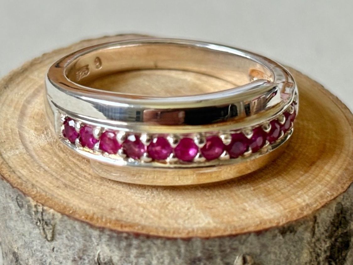 Bagues: Ring Rubin, Silber 925, Gr. 56 – Neuf (Voir description) à Brugg AG par lau_9rvy 1