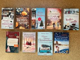 Bücherpaket - 9x Taschenbuch zum Thema "Weihnachten"