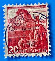 Nr.215 Landschaftsbilder Stempel  Geneve   