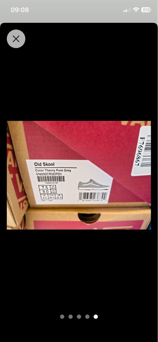 Vans Scarpe da uomo: Vans Old Skool Sneaker, Gr.40 NEU – Nuovo e nell'imballaggio originale da Horw venduto da ast_b5c6 4