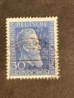 BRD 1951 Nobelpreis 1901 Physik Wilhelm Röntgen gestempelt