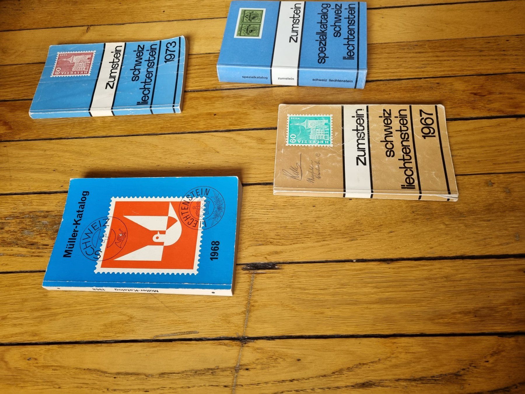 Bücher: Zumstein Bücher briefmarken Müller Katalog – Gebraucht aus Schaffhausen von Leveron13 2