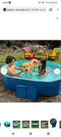 Faltbarer Pool, 600 Liter 180x110x50