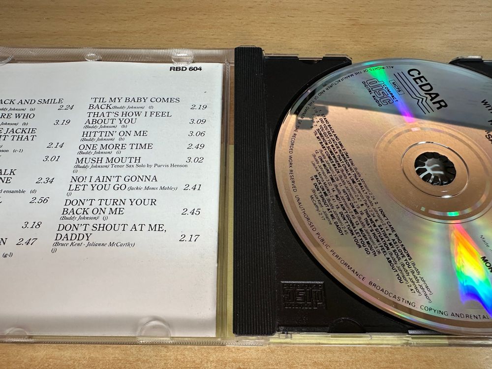 A1 Ella Johnson With Buddy Johnson And His Orchestra Say E (Gebraucht