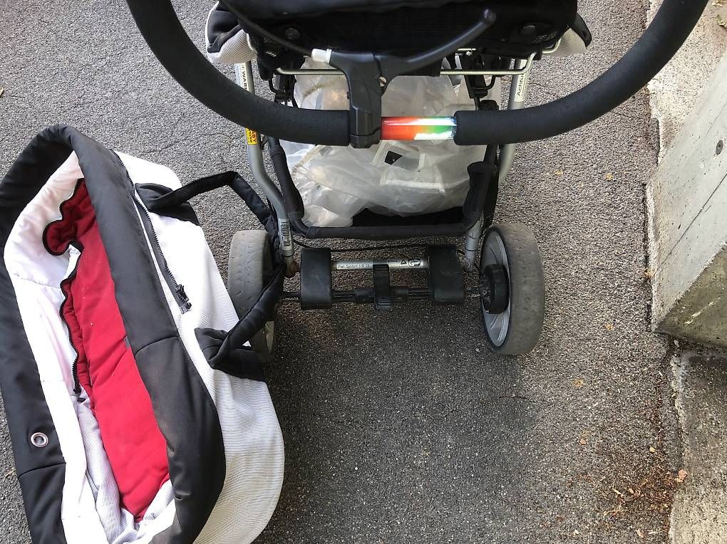 Carrozzine: Kinderwagen Teutonia Fun System – Usato da Winterthur venduto da nuggi88 4