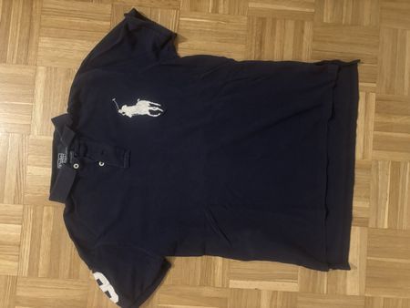 Polo Ralph Lauren Big Pony bleu marine Custom Fit M