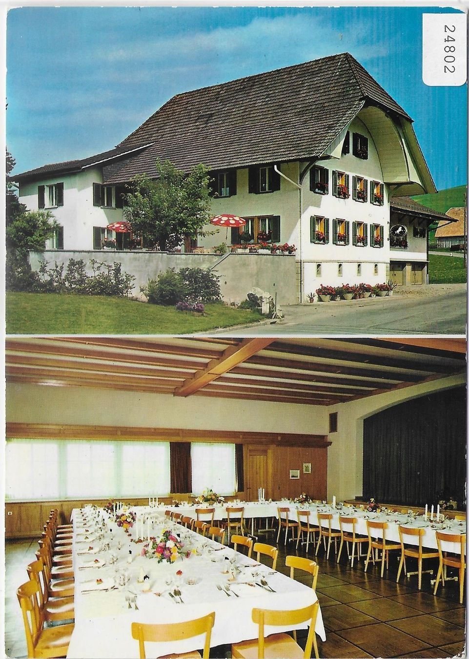 Cartoline postali: Restaurant Rössli Arnisäge b. Biglen – Antico da Ettingen venduto da Kartenplanet