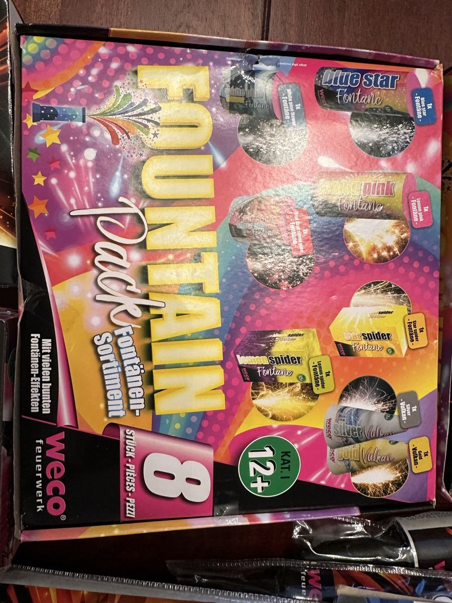 Alle Dekorationen: Feuerwerk div  Vulkane /one Shooter – Neu (gemäss Beschreibung) aus Bern von womiman 3