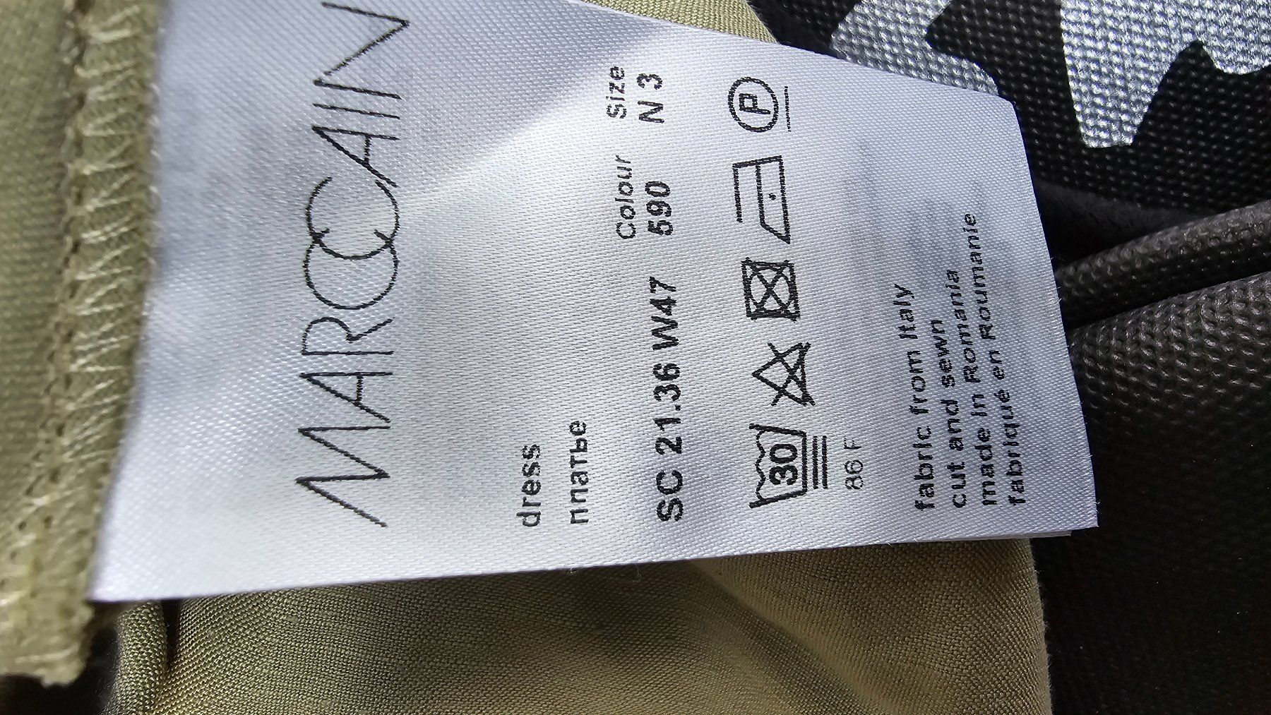 Marc Cain Vestiti: Marc Cain Kleid Leinen 38/40 N3 – Usato da Meggen venduto da Mcgiver_1 2