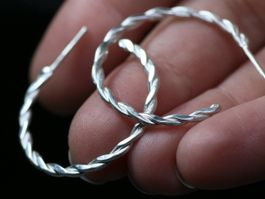 SPIRA Creolen · Silber 925 · grosse gedrehte Spiralohrringe