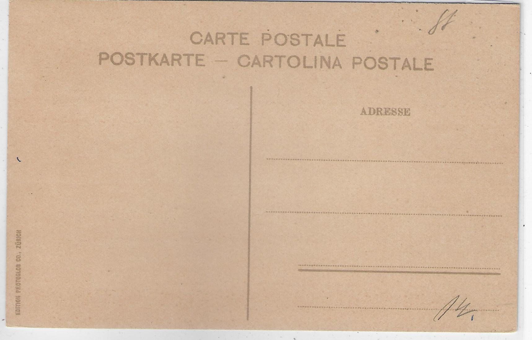 Cartoline postali: Wildhaus - Generalansicht - Kuhherde - Litho – Usato da Ettingen venduto da Kartenplanet 1