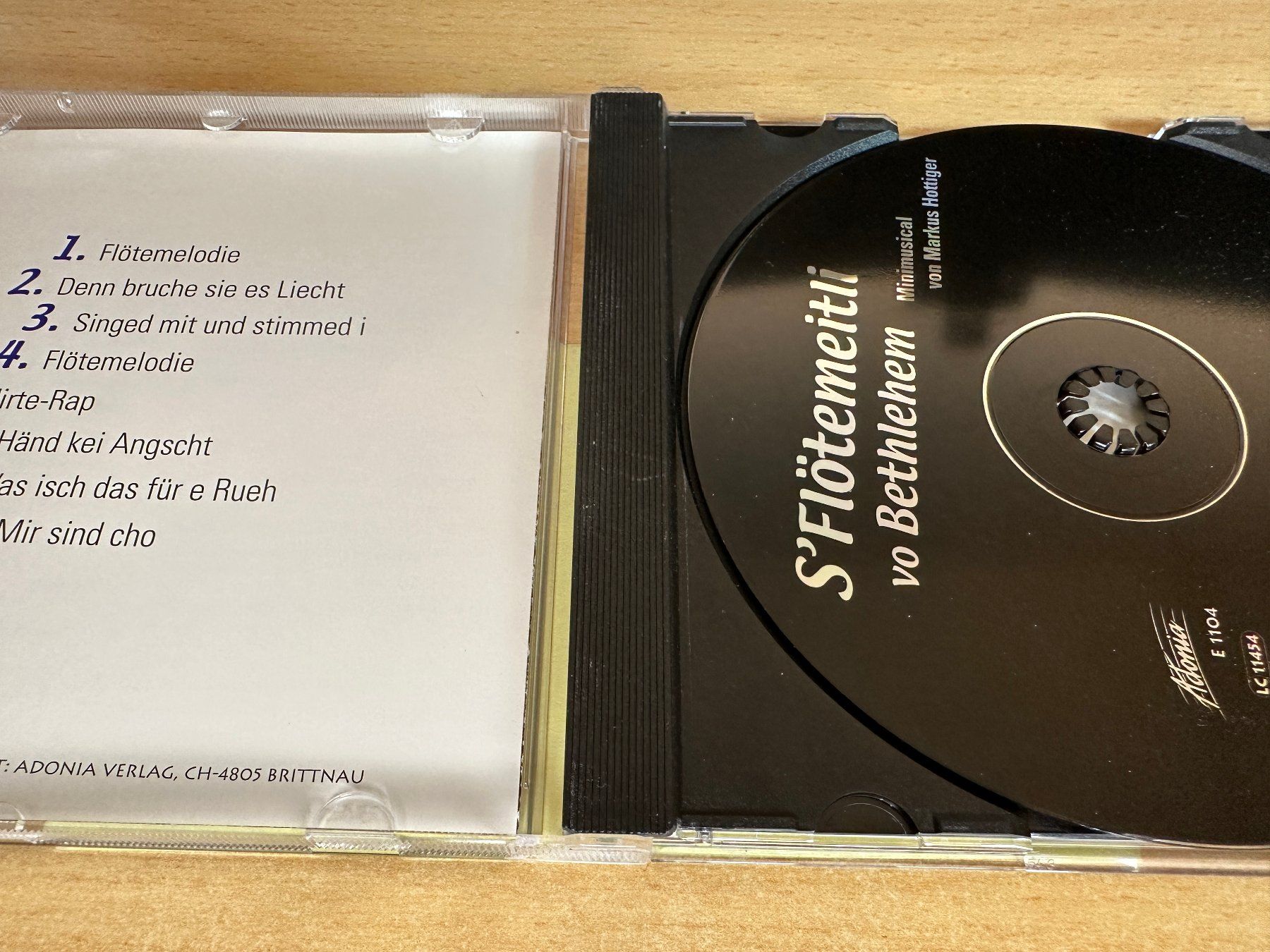 CDs: E5 S'Flötemeitli vo Bethlehem – Gebraucht aus Rikon im Tösstal von Alpenmutz 2