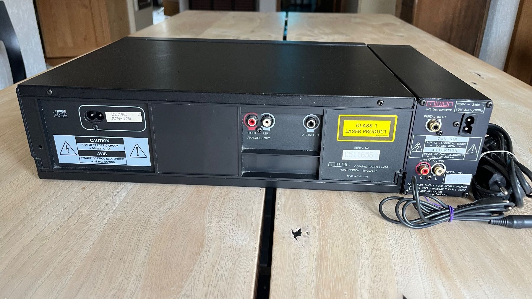 Lecteur multimedia & Streamer: Mission DAD5/DAC5 Highend CD Player – D'occasion à Wagen par Heisch1 2