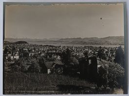 Originalfoto Zürich Blick v. Himmelsleiterli ca. 1925 / 30