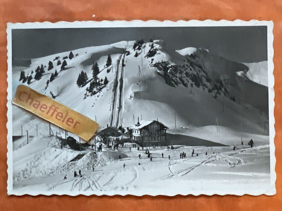 Cartoline postali:  Bretaye et Funi-Ski Chamossaire – Usato da Zürich venduto da Chaeffeler
