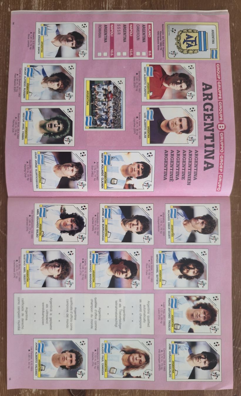 Panini Album: Album Panini Italia 90 Complet  – Usato da Courtion venduto da RuiBraga 5