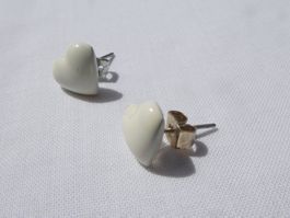 Ohrstecker, Herzchen, Modeschmuck