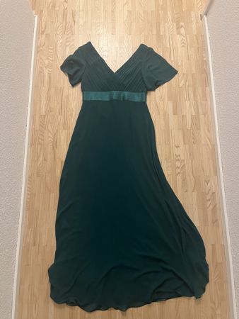 Abendkleid dunkelgrün
