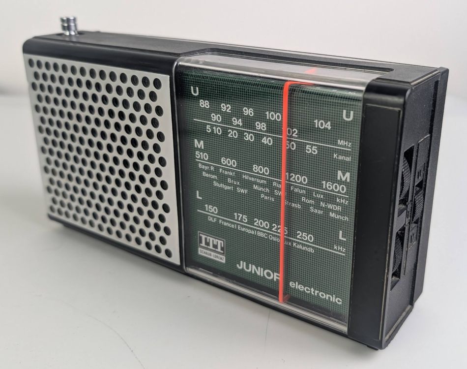 Radio ITT Junior Vintage 108L - FM/PO/GO - Années 1977/78 - Fonctionne