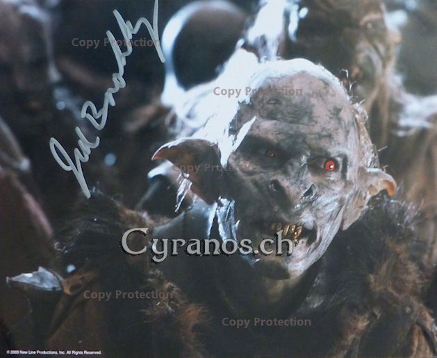 Autografi: Jed Brophy (1963) Schauspieler - Autogramm HERR DER RINGE – Usato da Dietikon venduto da cyranos1